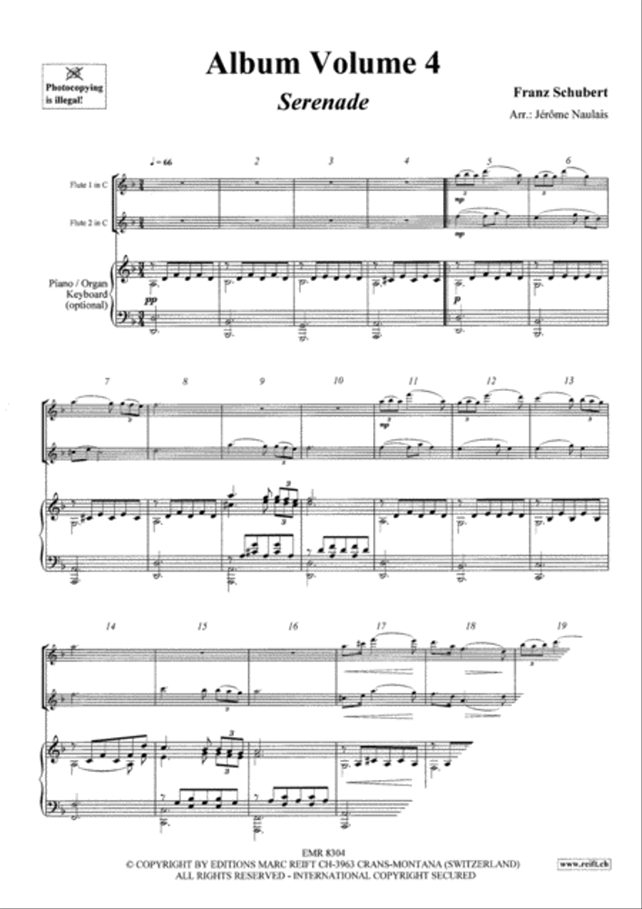 Album Volume 4 Flute Duet scores gallery preview page 3