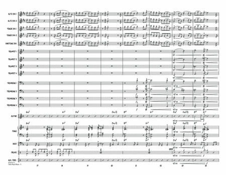 Cabo Rojo Blues - Conductor Score (Full Score)