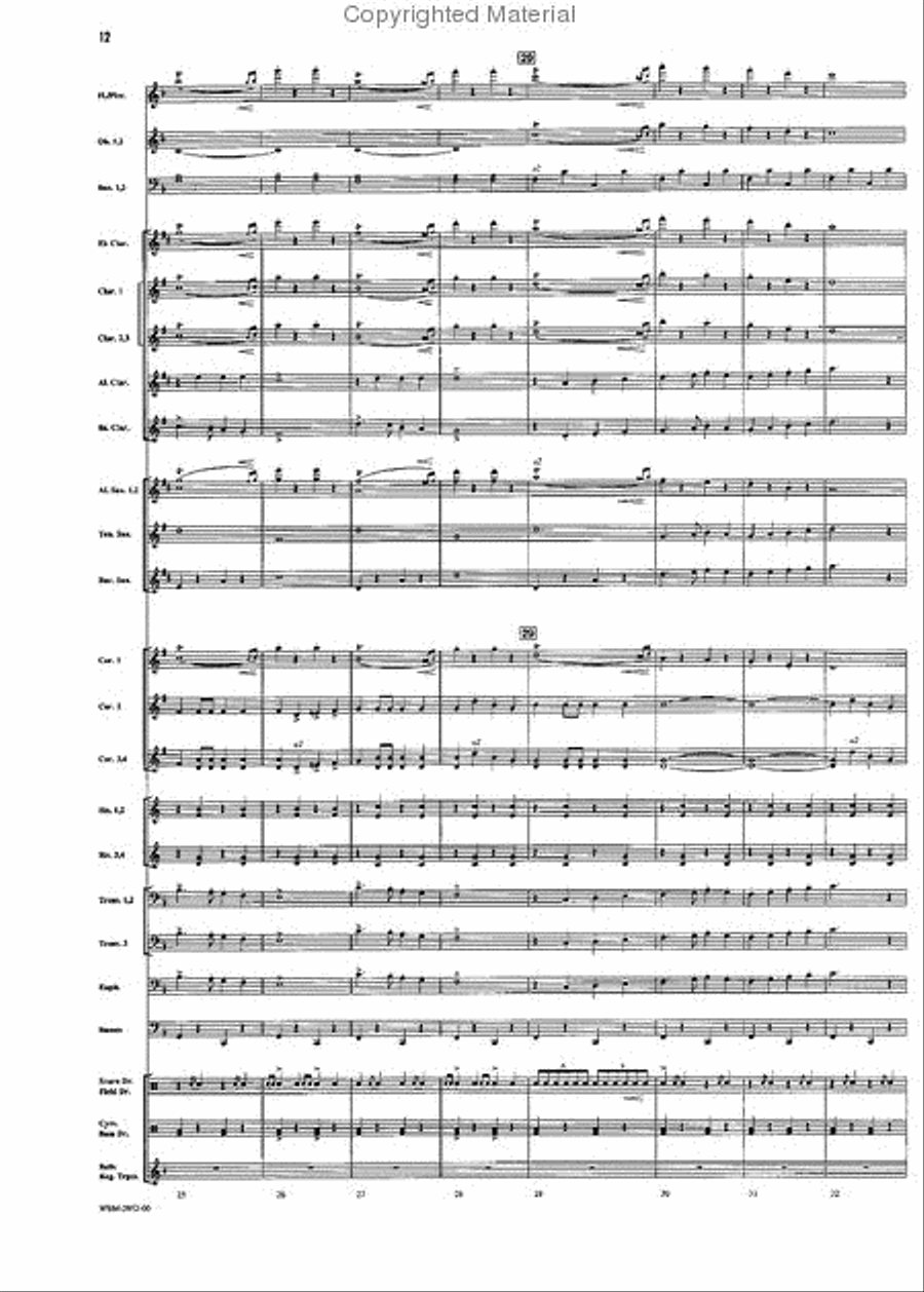 The Thunderer Concert Band scores gallery preview page 5
