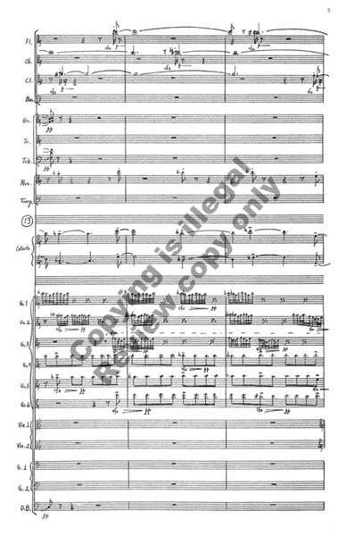 Symphony No. 1 (Additional Full Score)