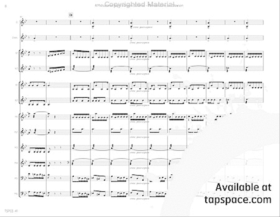 Midsummer Night's Dream, A: Scherzo Percussion Ensemble scores gallery preview page 13