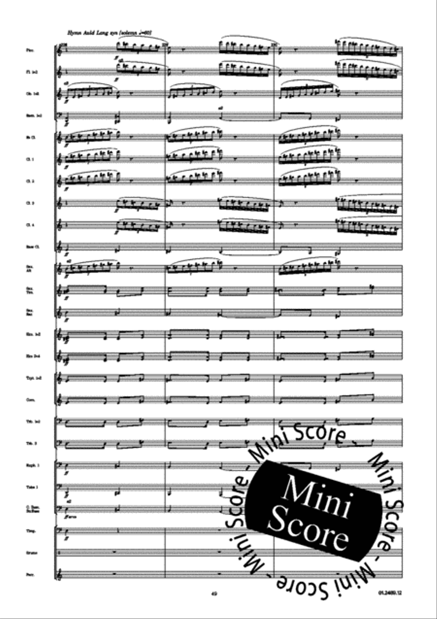 Endymion Concert Band scores gallery preview page 53