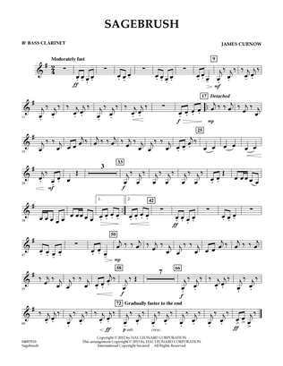 Sagebrush - Bb Bass Clarinet