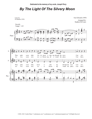 By The Light Of The Silvery Moon (Vocal Quartet - (SATB - Alternate Version)