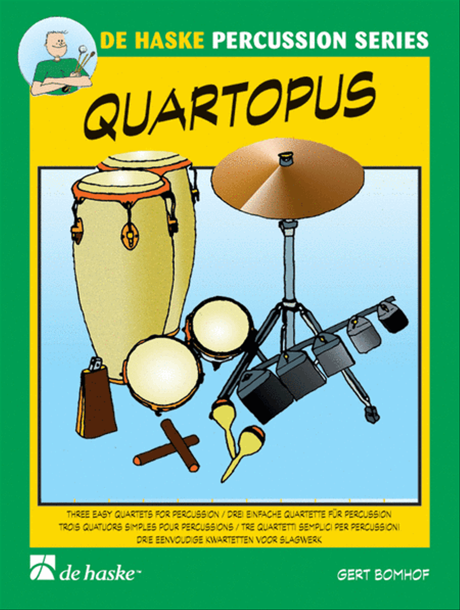 Quartopus 3 Easy Quartets For Percussion Concert Band scores gallery preview page 1