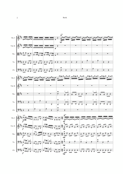 Barók - Concerto para Violino e Orquestra de Cordas