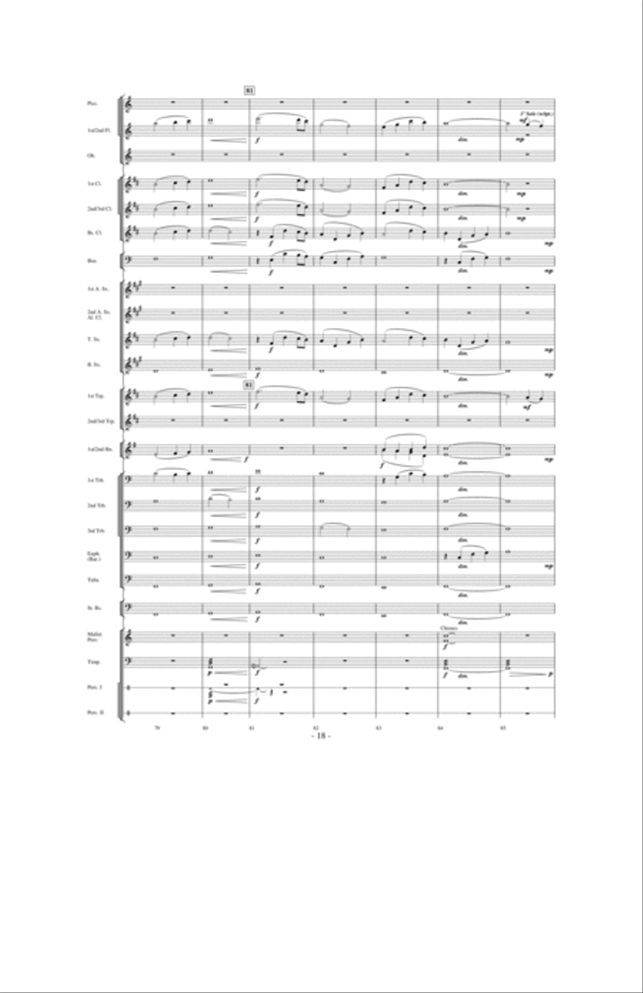 Where Eagles Soar Where Eagles Soar Concert Band scores gallery preview page 17