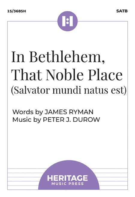 In Bethlehem, That Noble Place