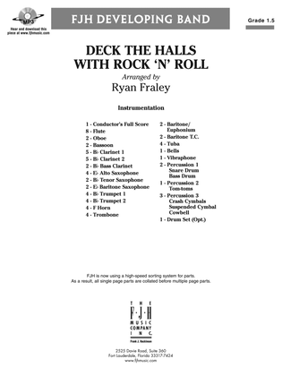Deck the Halls with Rock 'n' Roll: Score