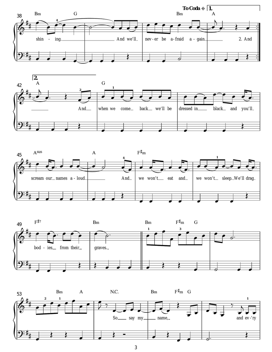 Spectrum Spectrum Easy Piano scores gallery preview page 3