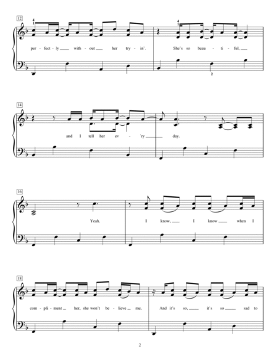 Just The Way You Are Just The Way You Are Piano Method scores gallery preview page 2
