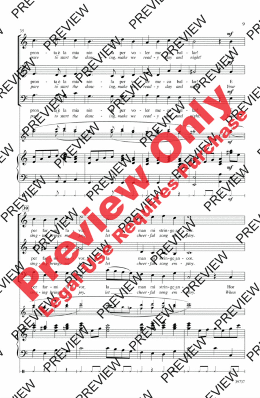 Sonatemi un Balletto Sonatemi un Balletto 3-Part scores gallery preview page 9