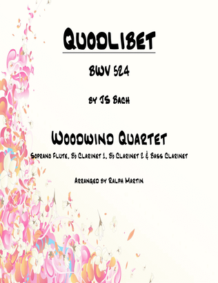 Book cover for Quodlibet BWV 524