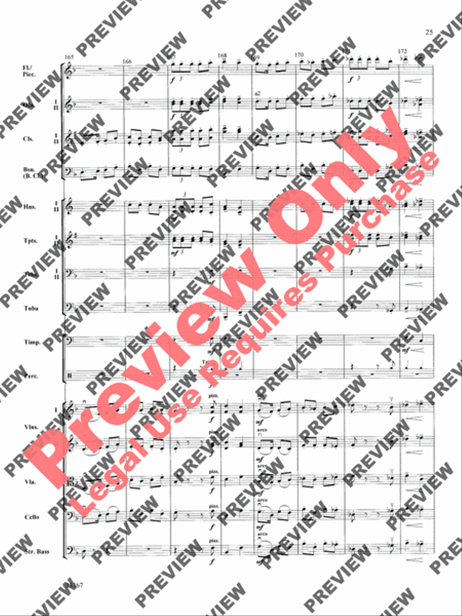 Overture to the Wasps Full Orchestra scores gallery preview page 25