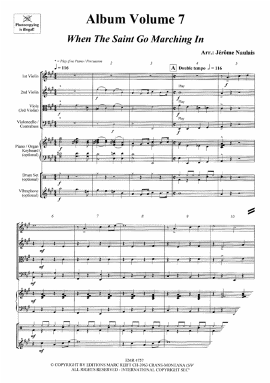 Album Volume 7 String Orchestra scores gallery preview page 3
