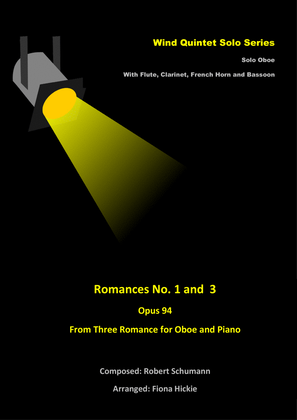 Book cover for Romances Op. 94 No. 1 and 3