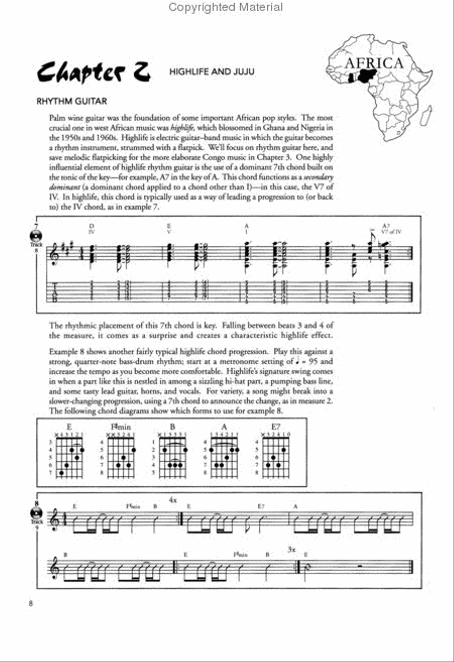 Guitar Atlas Africa Guitar scores gallery preview page 5