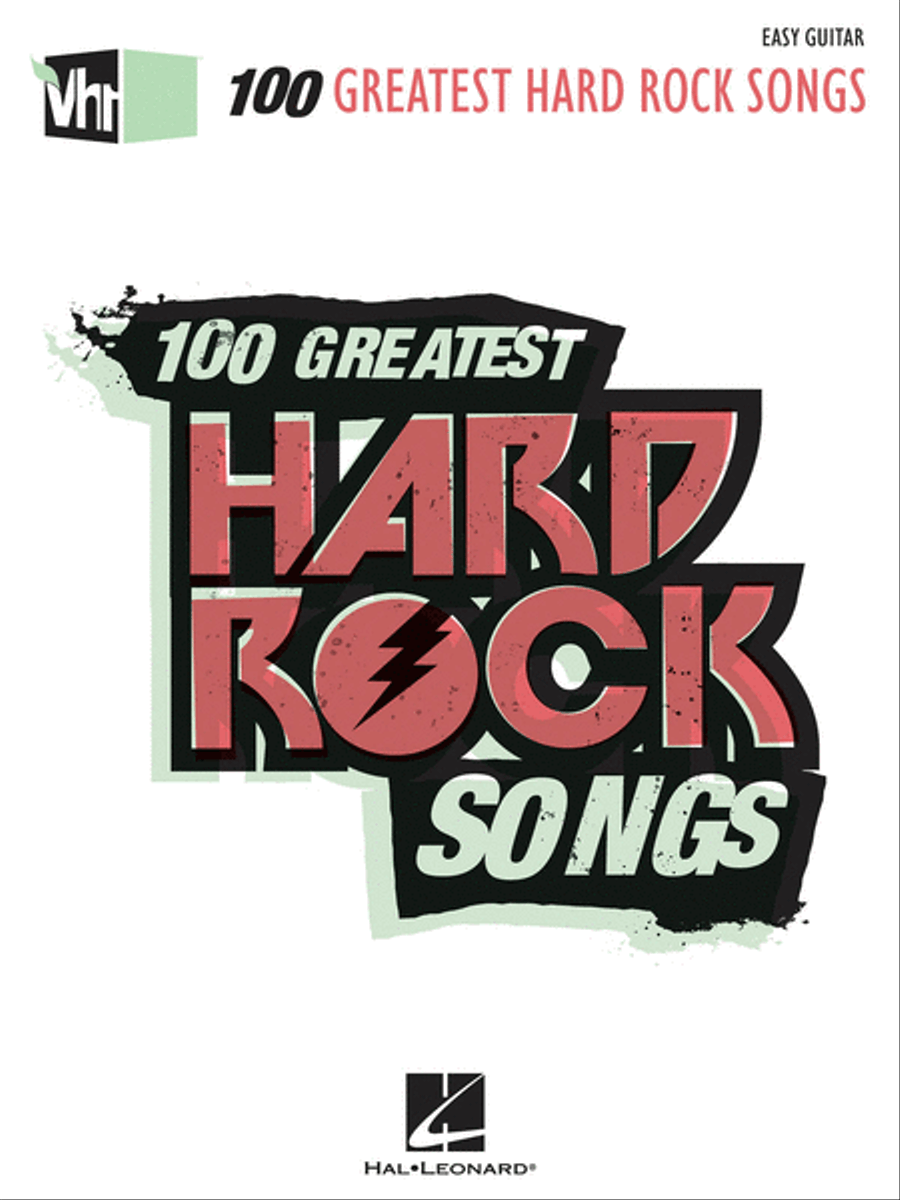 VH1's 100 Greatest Hard Rock Songs Guitar Tablature scores gallery preview page 1