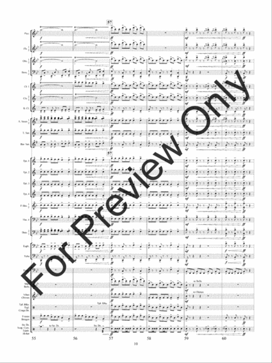 Quintology (Score) Quintology (Score) Concert Band scores gallery preview page 13