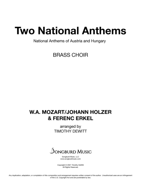 Two National Anthems