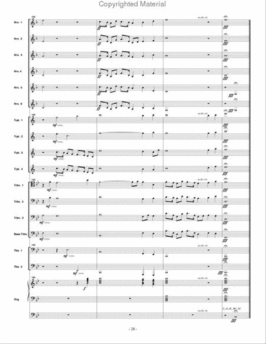 Quo Non Ascendam Quo Non Ascendam Horn scores gallery preview page 4
