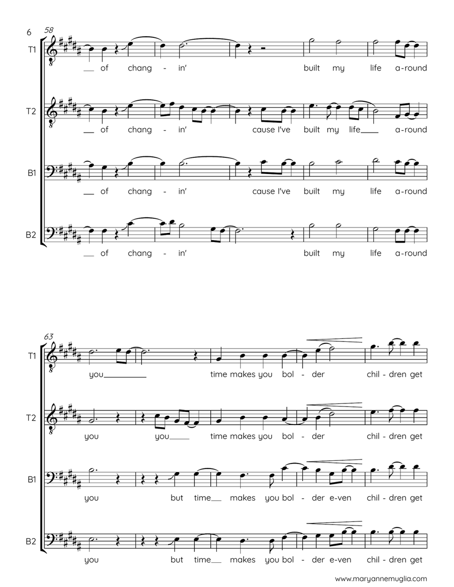 Landslide TTBB scores gallery preview page 6
