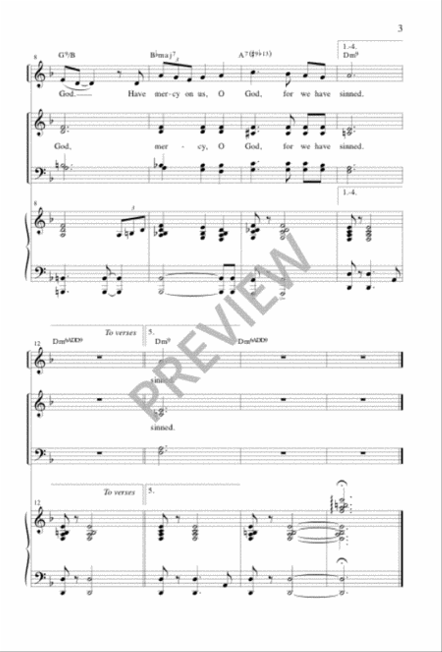 Have Mercy on Us Have Mercy on Us 4-Part scores gallery preview page 3