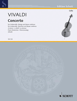 Book cover for Concerto A Minor PV 24-F.III No. 4