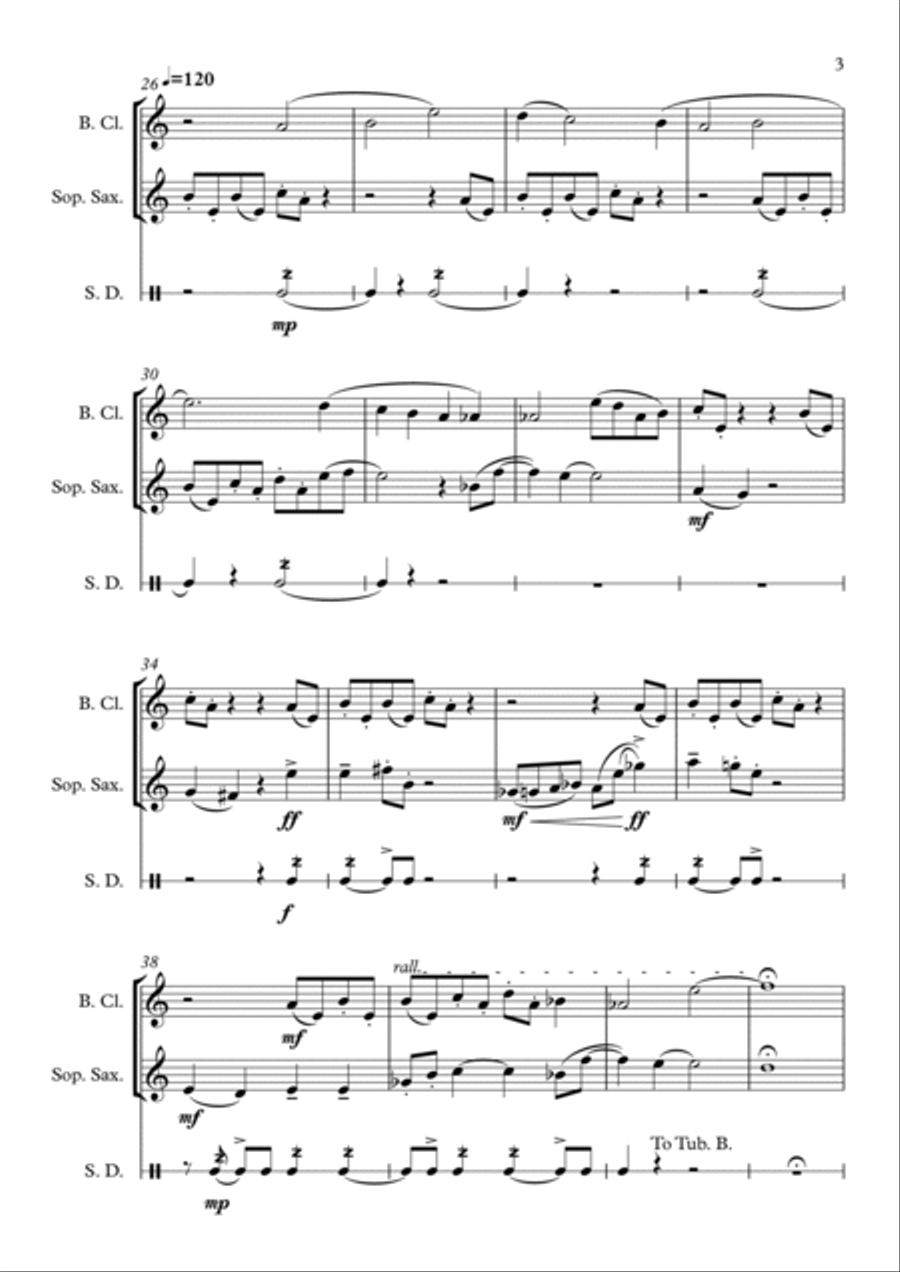 18/04/'21 A Reflection Small Ensemble scores gallery preview page 5