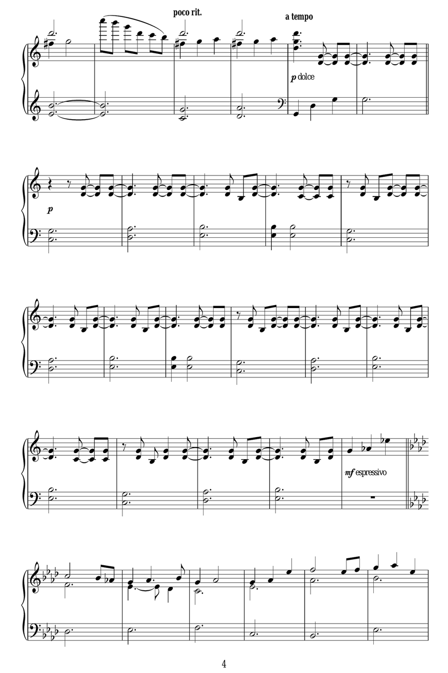 Aria Voice Solo scores gallery preview page 4