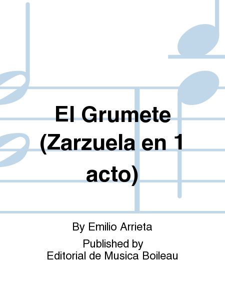 El Grumete (Zarzuela en 1 acto)