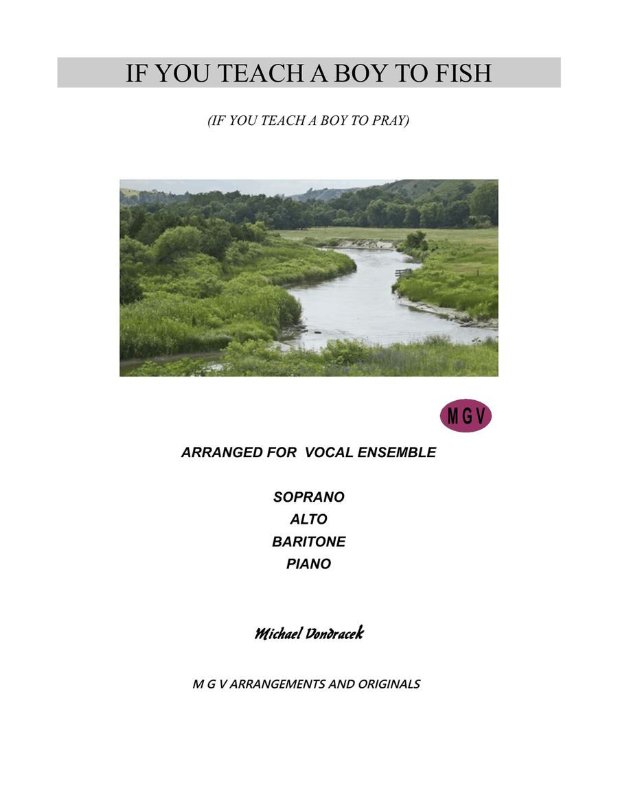 IF YOU TEACH A BOY TO FISH 3-Part scores gallery preview page 1