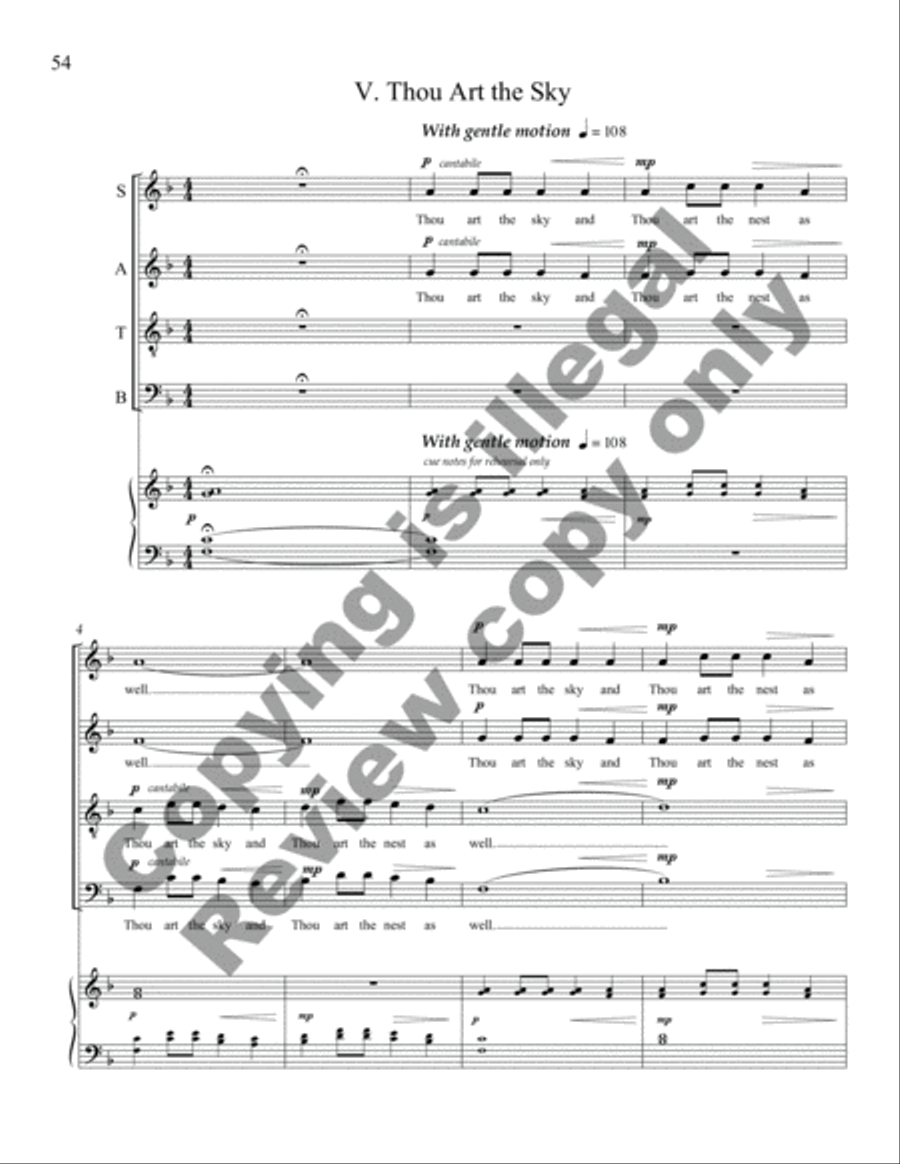 The Golden Harp 4-Part scores gallery preview page 36