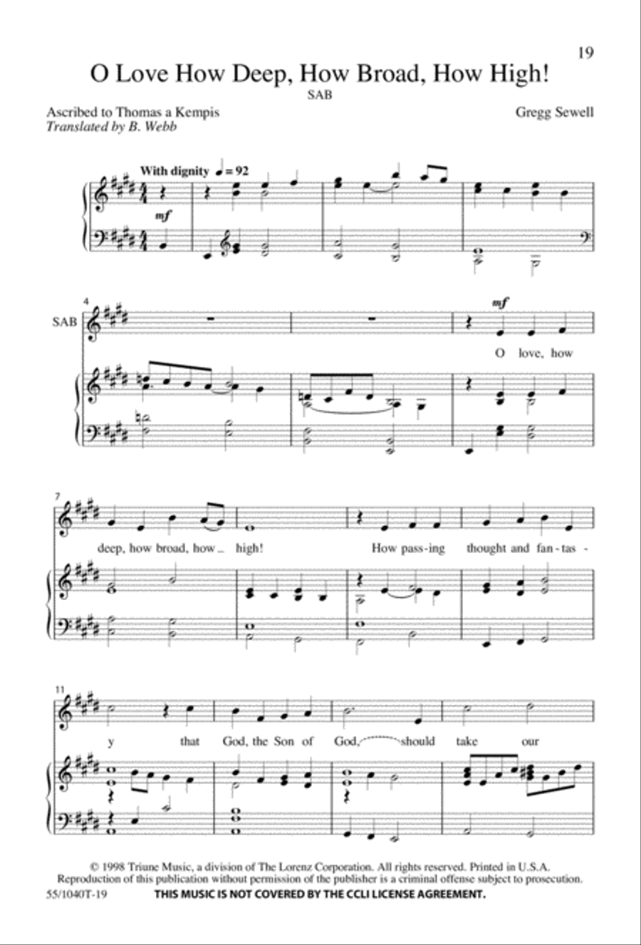 Arise, Rejoice! 3-Part scores gallery preview page 21