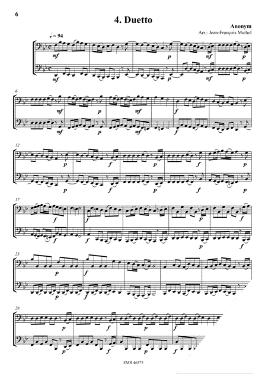 Duet Album Vol. 2 Trombone scores gallery preview page 6