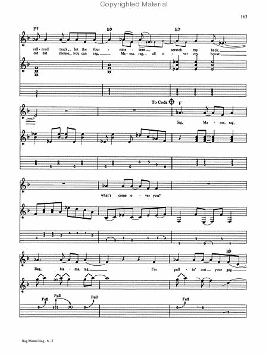 The Greatest Classic Rock Guitar Electric Guitar scores gallery preview page 3