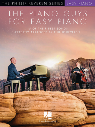 Book cover for The Piano Guys for Easy Piano