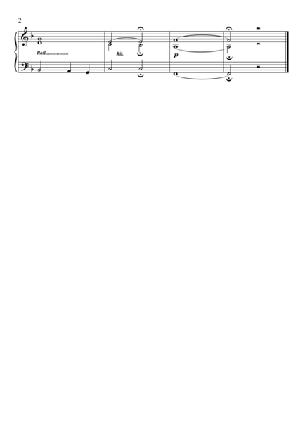 2 Chorales in F for Organ image number null