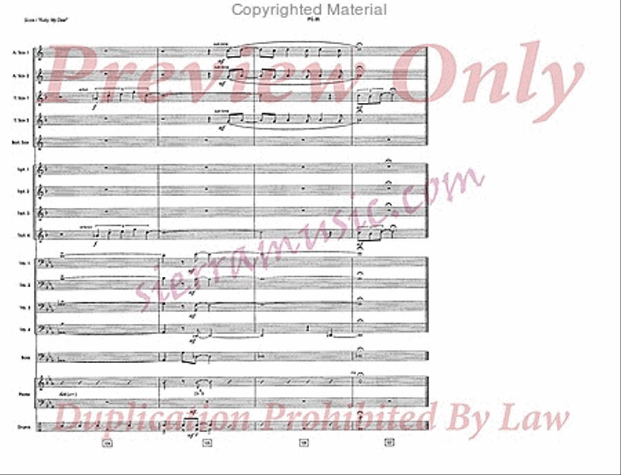 Ruby, My Dear Big Band scores gallery preview page 21