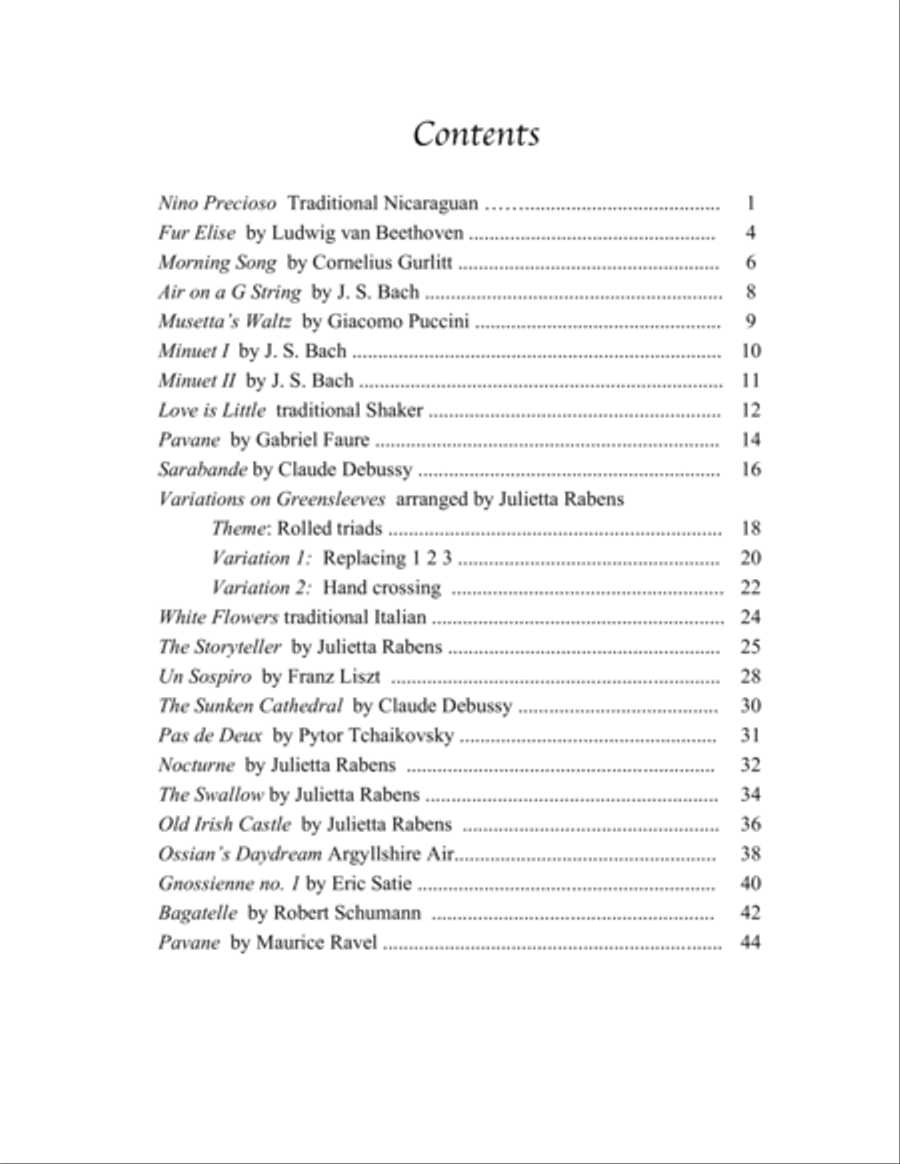 Classics at Your Fingertips for Harp Book 3 Harp scores gallery preview page 6