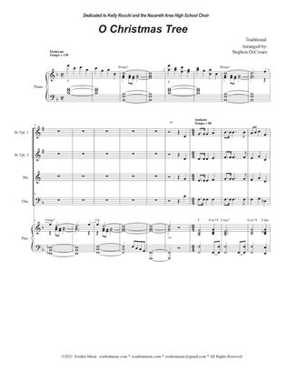 O Christmas Tree (Brass Quartet and Piano)