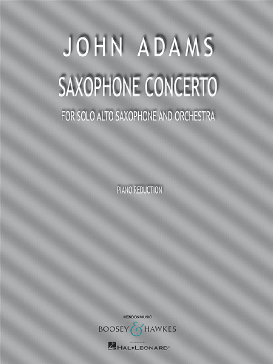 Saxophone Concerto Alto Saxophone scores gallery preview page 1