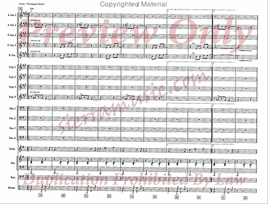 Norwegian Wood Norwegian Wood Big Band scores gallery preview page 10