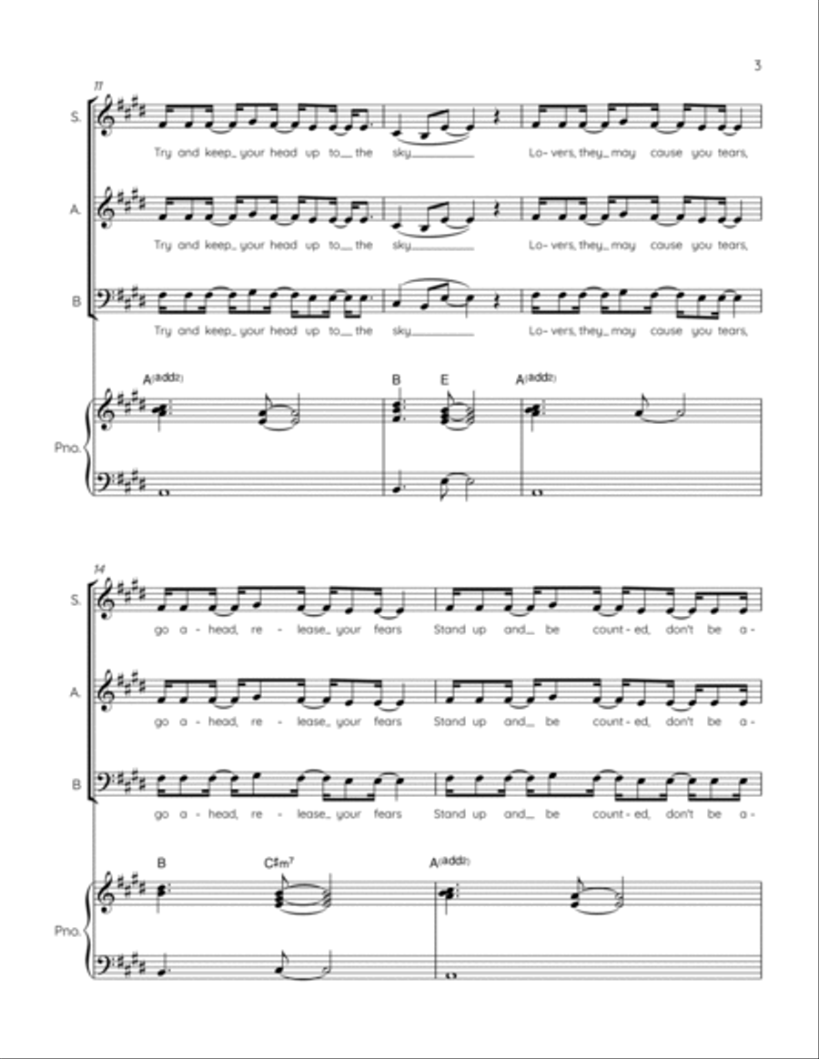 You Gotta Be 3-Part scores gallery preview page 3