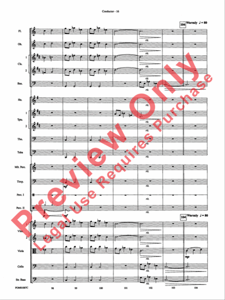 Highlights from Harry Potter Full Orchestra scores gallery preview page 19