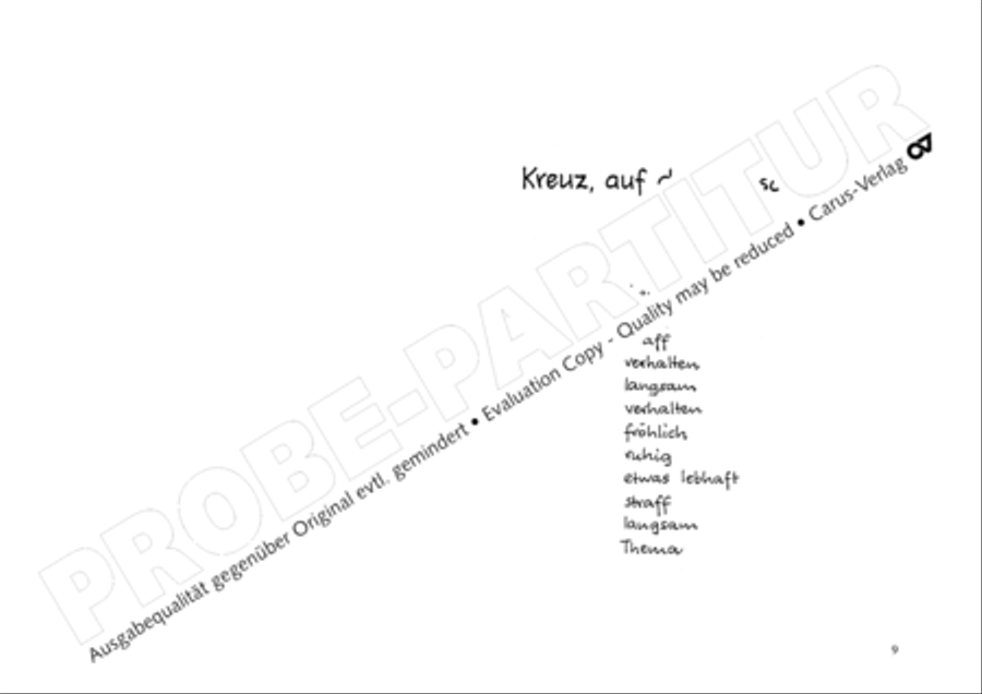 Two Organ Works (Zwei Orgelstucke) Organ scores gallery preview page 10