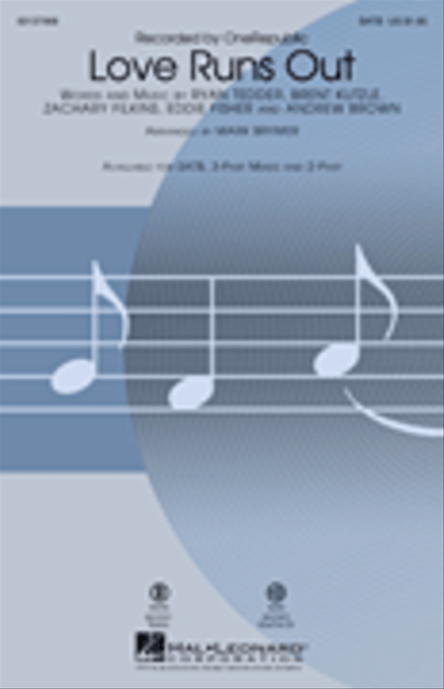 Love Runs Out Choir scores gallery preview page 1