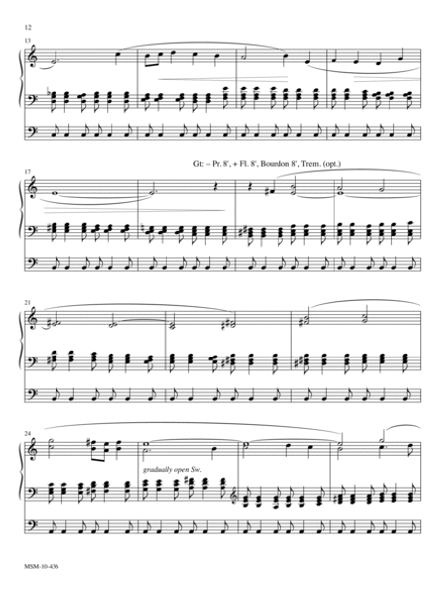 O Sacred Head, Now Wounded Organ scores gallery preview page 2