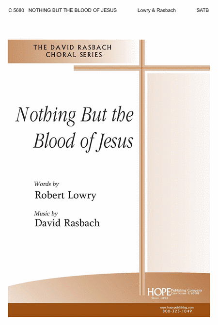 Nothing But the Blood of Jesus