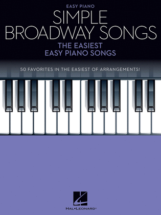 Book cover for Simple Broadway Songs